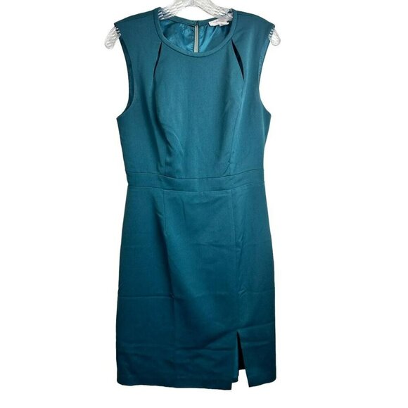 Forever 21 Contemporary Dark Green Dress Size Medium - Picture 1 of 6